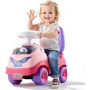image:imageVEVOR Ride On Toddler Push Car Push Car for Toddler 19 to 36 Months Kids Ride On Toy with Horn amp Music 485 lbs Load Capacity Underseat Storage FoottoFloor Walker for Toddlers Boys Girls PinkPink