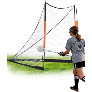 image:imageVEVOR Lacrosse GoalComplete Portable Lacrosse Net Training Accessory Set  Perfect for Youth and Adults TrainingPortable Backyard Lacrosse Training Equipment6 x 6 Fiberglass Goal