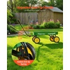 image:imageVEVOR 39 inch Pull Along Kids Wagon Red Rolling Utility Cart Wagons for Kids Cargo Wagon for Garden Beach Camping for Child PresentGreen