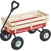 image:imageVEVOR 39 inch Pull Along Kids Wagon Red Rolling Utility Cart Wagons for Kids Cargo Wagon for Garden Beach Camping for Child PresentRed