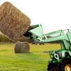 image:imageVEVOR 49 Hay Spear Bale Spears 3000lbs Loading Capacity Skid Steer Loader Tractor Bucket Attachment with 2pcs 175 Stabilizer Spears and 60 Chain Quick Attach Spike Forks49 Vertical Assembly