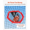 image:imageVEVOR 8 x 8 ft Football Trainer Throwing Net Training Throwing Target Practice Net with 6 Target Pockets Knotless Net Includes Straps and Portable Carry Case Improve QB Throwing AccuracyRed