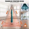 image:imageVEVOR Adjustable Yoga Aerial Rig Aerial Silk Stands with Height Adjustable 511FT Portable Stainless Steel Rigamp Aluminum Frame Legs Fit with HoopsLyraSilksHammockGreen