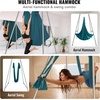 image:imageVEVOR Adjustable Yoga Aerial Rig Aerial Silk Stands with Height Adjustable 511FT Portable Stainless Steel Rigamp Aluminum Frame Legs Fit with HoopsLyraSilksHammockGreen