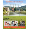 image:imageVEVOR Adjustable Yoga Aerial Rig Aerial Silk Stands with Height Adjustable 511FT Portable Stainless Steel Rigamp Aluminum Frame Legs Fit with HoopsLyraSilksHammockSilver