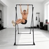 image:imageVEVOR Aerial Yoga Frame amp Hammock 55115 lbs Load Capacity 968 ft Height Professional Training Swing Stand Comes with 131 Yards Aerial Hammock Yoga Rig for Indoor Outdoor PurpleBlueBlack