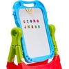 image:imageVEVOR Art Easel for Kids 2in1 Wooden DoubleSided Kids Art Easel with Magnetic Whiteboard amp Chalkboard Adjustable Standing Rotatable Foldable Drawing Board with Painting Accessories for Boy Girl2in1 Plastic
