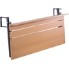 image:imageVEVOR Balcony Hanging Table 39 x 136 inch Outdoor Balcony Bar Table for Railings 5Level Adjustable Fit Railing from 1 to 37 Serving Table for Patio amp Deck