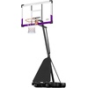 image:imageVEVOR Basketball Hoop Basketball Hoop 44 48 50 54 Inchs PC Backboard 4410FT Height Adjustable Basketball Portable Hoopamp Goal IndoorOutdoor Classic Basketball Court Teen Adult School ParkPurple Quickly Adjust 48in
