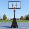 image:imageVEVOR Basketball Hoop Basketball Hoop 44 48 50 54 Inchs PC Backboard 4410FT Height Adjustable Basketball Portable Hoopamp Goal IndoorOutdoor Classic Basketball Court Teen Adult School ParkBlack Quickly Adjust 50in