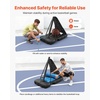 image:imageVEVOR Basketball Hoop Basketball Hoop 44 48 50 54 Inchs PC Backboard 4410FT Height Adjustable Basketball Portable Hoopamp Goal IndoorOutdoor Classic Basketball Court Teen Adult School ParkBlack Quickly Adjust 50in
