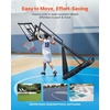 image:imageVEVOR Basketball Hoop Basketball Hoop 44 48 50 54 Inchs PC Backboard 4410FT Height Adjustable Basketball Portable Hoopamp Goal IndoorOutdoor Classic Basketball Court Teen Adult School ParkBlack Quickly Adjust 50in