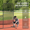 image:imageVEVOR Batting Screen  Baseball amp Softball Protector with Carry Bag amp Ground Stakes Pitching Net for Pitchers Protection7x7 ft