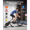 image:imageVEVOR Bike Trainer 113 Level 2629 in amp 700C Wheels Smart Bicycle Stationary Stand for Indoor Exercise Riding with Front Wheel Riser Block Fits Road and Mountain Bikes Compatible with Zwift App
