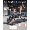 image:imageVEVOR Bike Trainer 113 Level 2629 in amp 700C Wheels Smart Bicycle Stationary Stand for Indoor Exercise Riding with Front Wheel Riser Block Fits Road and Mountain Bikes Compatible with Zwift App