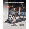 image:imageVEVOR Bike Trainer 6 Level Resistance 2629 in amp 700C Wheels Foldable Magnetic Bicycle Stationary Stand for Indoor Exercise Riding with Quick Release Skewer amp Front Wheel Riser Block for Road Bikes
