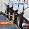 image:imageVEVOR Boat Fenders 55 x 20 Boat Bumpers for Docking Inflatable Ribbed Fender with Center Holes Marine Boat Dock Fender Bumper with Air Pump55 x 20