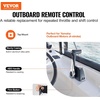 image:imageVEVOR Boat Throttle Control 70448205P1 TopMounted Outboard Remote Control Box for Yamaha 4Stroke Marine Throttle Control Box with Power Trim Switch and 46 ft Harness with 5 Pin ConnectorTopYamaha