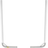 image:imageVEVOR Boat Trailer Guide 2260 Adjustable Design Trailer Guide Poles 2PCS Rustproof Steel Trailer Guide for Ski Boat Fishing Boat60  with White PVC Tube Covers  Stiffeners