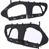 image:imageVEVOR Cab Enclosure Upper Doors Compatible with Kawasaki Teryx4 20122022 Soft Upper Doors Windproof amp Waterproof Upgraded Zipper UTV Soft Side Window Kit Work with Roof and Partial WindshieldsCan Am Maverick X3 MAX 20172024