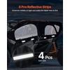 image:imageVEVOR Cab Enclosure Upper Doors Compatible with Kawasaki Teryx4 20122022 Soft Upper Doors Windproof amp Waterproof Upgraded Zipper UTV Soft Side Window Kit Work with Roof and Partial WindshieldsCan Am Maverick X3 MAX 20172024