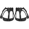 image:imageVEVOR Cab Enclosure Upper Doors Compatible with Kawasaki Teryx4 20122022 Soft Upper Doors Windproof amp Waterproof Upgraded Zipper UTV Soft Side Window Kit Work with Roof and Partial WindshieldsPolaris RZR XP4 1000Turbo 20142023
