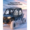 image:imageVEVOR Cab Enclosure Upper Doors Compatible with Kawasaki Teryx4 20122022 Soft Upper Doors Windproof amp Waterproof Upgraded Zipper UTV Soft Side Window Kit Work with Roof and Partial WindshieldsPolaris RZR XP4 1000Turbo 20142023