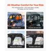 image:imageVEVOR Cab Enclosure Upper Doors Compatible with Kawasaki Teryx4 20122022 Soft Upper Doors Windproof amp Waterproof Upgraded Zipper UTV Soft Side Window Kit Work with Roof and Partial WindshieldsPolaris RZR XP4 1000Turbo 20142023