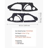 image:imageVEVOR Cab Enclosure Upper Doors Compatible with Kawasaki Teryx4 20122022 Soft Upper Doors Windproof amp Waterproof Upgraded Zipper UTV Soft Side Window Kit Work with Roof and Partial WindshieldsPolaris RZR PRO 20202024RZR Turbo 20222024