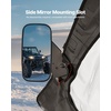 image:imageVEVOR Cab Enclosure Upper Doors Compatible with Kawasaki Teryx4 20122022 Soft Upper Doors Windproof amp Waterproof Upgraded Zipper UTV Soft Side Window Kit Work with Roof and Partial WindshieldsPolaris RZR PRO XPTurbo R 20202024