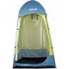 image:imageVEVOR Camping Shower Tent 2Room Portable Privacy Tent Changing Room with Shower Bag Ground Stakes Ropes Carry Bag and Support Poles 150D Oxford Fabric with Silver Coating for Camping FishingGreen  Blue