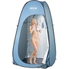 image:imageVEVOR Camping Shower Tent 2Room Portable Privacy Tent Changing Room with Shower Bag Ground Stakes Ropes Carry Bag and Support Poles 150D Oxford Fabric with Silver Coating for Camping FishingBlue