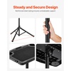 image:imageVEVOR Cycling Desk Adjustable Bike Trainer amp Treadmill Desk with Triangle Support NonSlip MultiSlot Bike Trainer Fitness Desk with Handle Bar Fit for Home Office ExerciseFixed Cycling Desk