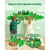 image:imageVEVOR Dinosaur Activity Busy Board Wall 11 Activities Board Montessori Sensory Wall Panel for Kids 312 Years Sensory Activity Panel Ideal for Toddler Playroom Nursery ClassroomDinosaur