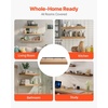 image:imageVEVOR Floating Shelf Bracket 1 Pack 190 lbs86 kg Weight Capacity 34x62x15 inch  8636x1574x381 mm Heavy Duty Hidden Shelf Brackets Support Wall Mounting Invisible Floating Shelves Bracket