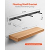 image:imageVEVOR Floating Shelf Bracket 1 Pack 190 lbs86 kg Weight Capacity 34x62x15 inch  8636x1574x381 mm Heavy Duty Hidden Shelf Brackets Support Wall Mounting Invisible Floating Shelves Bracket