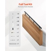 image:imageVEVOR Floating Shelf Bracket 1 Pack 230 lbs104 kg Weight Capacity 43x62x15 inch  10922x1574x381 mm Heavy Duty Hidden Shelf Brackets Support Wall Mounting Invisible Floating Shelves Bracket