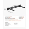 image:imageVEVOR Floating Shelf Brackets 2 Pcs 150 lbs68 kg Weight Capacity 16x62x15 inch  4064x1574x381 mm Heavy Duty Hidden Shelf Brackets Support Wall Mounting Invisible Floating Shelves Bracket