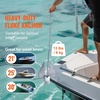 image:imageVEVOR Fluke Style Anchor KitHotDipped Galvanized Steel Fluke Anchor with 79 Chain13 lbs