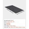 image:imageVEVOR Garage Floor Mat 76x19 Oil Spill Mat Waterproof Protection from Water Snow Rain Mud Absorbent Oil Pad for Cars NonSlip Containment Mat with TPE AntiLeak Backing Easy Clean Cuttable74 x 17