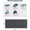 image:imageVEVOR Garage Floor Mat 76x19 Oil Spill Mat Waterproof Protection from Water Snow Rain Mud Absorbent Oil Pad for Cars NonSlip Containment Mat with TPE AntiLeak Backing Easy Clean Cuttable76 x 19
