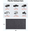 image:imageVEVOR Garage Floor Mat 76x19 Oil Spill Mat Waterproof Protection from Water Snow Rain Mud Absorbent Oil Pad for Cars NonSlip Containment Mat with TPE AntiLeak Backing Easy Clean Cuttable75 x 20