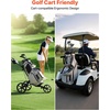 image:imageVEVOR Golf Cart Bag Top Divider Organizer Upgrated Golf Club Bag with Shoulder Straps Support Legs Rain Hood Storage Pockets Lightweight Polyester for Men amp WomenGray