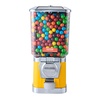 image:imageVEVOR Gumball Machine for Kids 17H Home Candy Vending Machine PC Gumball Dispenser Bubble Gum Machine for Game Stores Coin Operated Gumball Bank for Toy Capsules Bouncy Balls Candy RedYellow