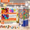 image:imageVEVOR Gumball Machine for Kids 17H Home Candy Vending Machine PC Gumball Dispenser Bubble Gum Machine for Game Stores Coin Operated Gumball Bank for Toy Capsules Bouncy Balls Candy RedBlue