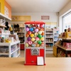image:imageVEVOR Gumball Machine for Kids 17H Home Candy Vending Machine PC Gumball Dispenser Bubble Gum Machine for Game Stores Coin Operated Gumball Bank for Toy Capsules Bouncy Balls Candy RedRed