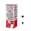 image:imageVEVOR Gumball Machine for Kids 17H Home Candy Vending Machine PC Gumball Dispenser Bubble Gum Machine for Game Stores Coin Operated Gumball Bank for Toy Capsules Bouncy Balls Candy RedRed