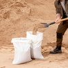 image:imageVEVOR Heavy Duty Sand Bags 100 Pack 16 x 26 Empty Sandbags for Flooding with Tie Strings Woven Polypropylene Sand Bag with 1600 Hours of UV Protection 50Lbs Capacity50 PACK