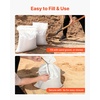image:imageVEVOR Heavy Duty Sand Bags 100 Pack 16 x 26 Empty Sandbags for Flooding with Tie Strings Woven Polypropylene Sand Bag with 1600 Hours of UV Protection 50Lbs Capacity1000 Pack