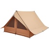 image:imageVEVOR Hot Tent Camping Tipi Hot Tents with Stove Jack Portable Winter Camping Tents with Snow Skirt Easy Setup Waterproof 4 Season Shelter Tents for Fishing Backpacking2 Personstriangular